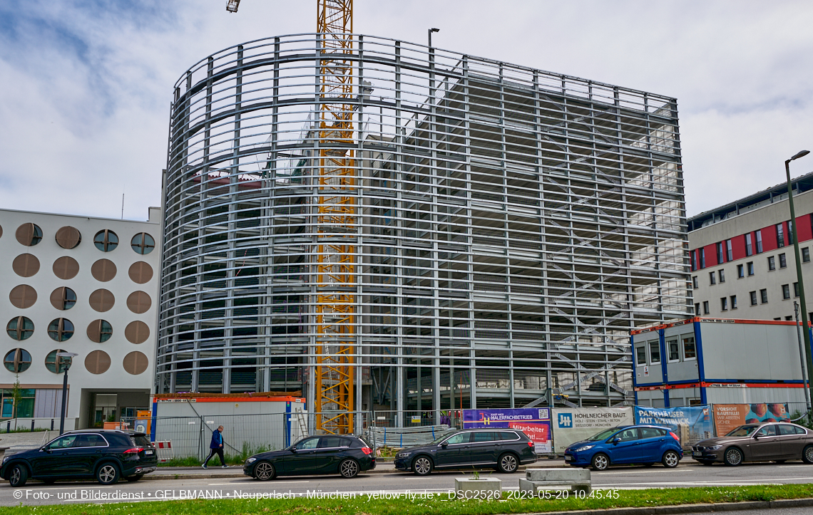 20.05.2023 - REVO Boardinghaus und Hochgarage in Neuperlach